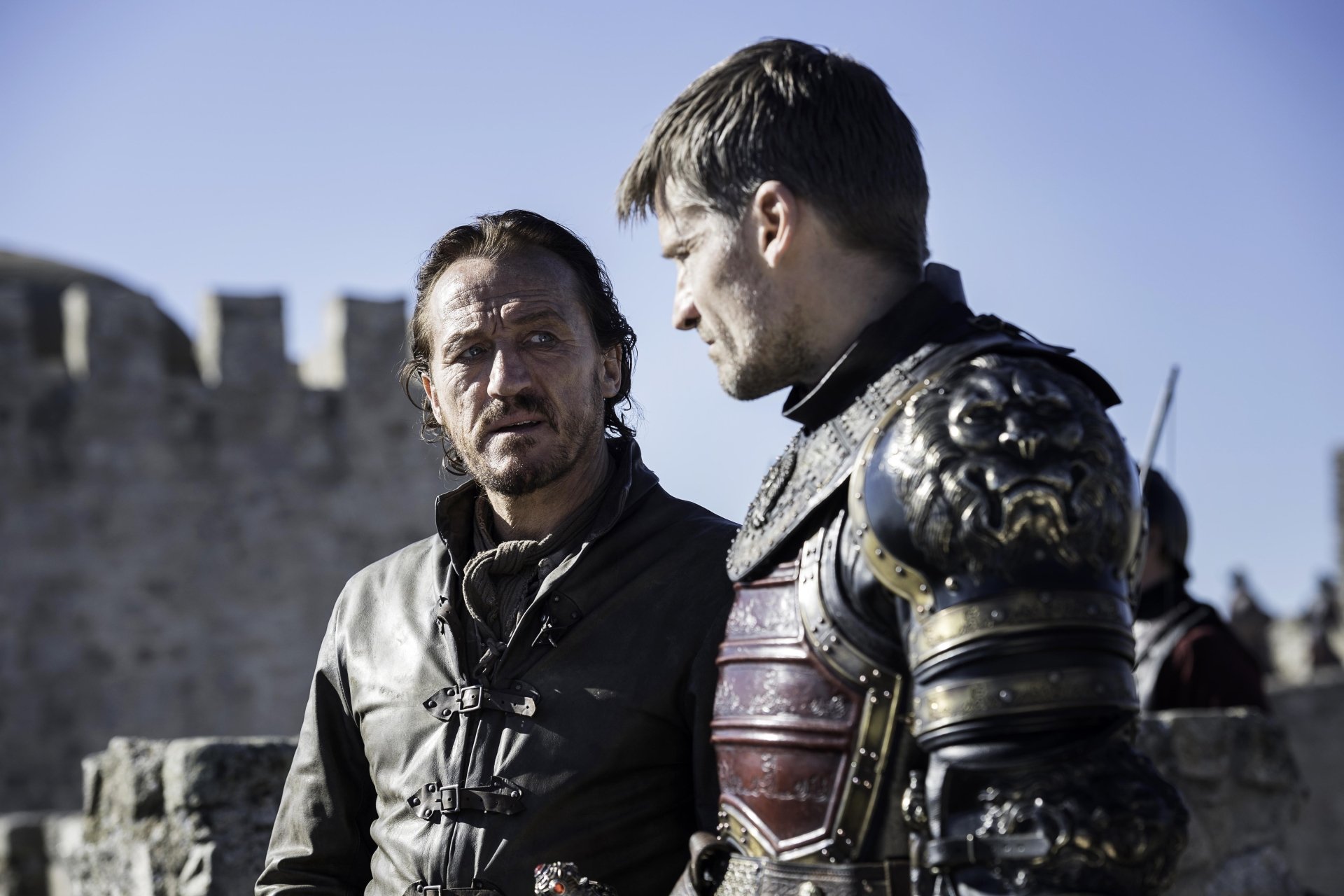 Download Nikolaj Coster-Waldau Jerome Flynn Jaime Lannister Bronn (Game Of Thrones) TV Show Game Of Thrones 4k Ultra HD Wallpaper