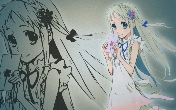 Meiko Honma Anime Anohana HD Desktop Wallpaper | Background Image