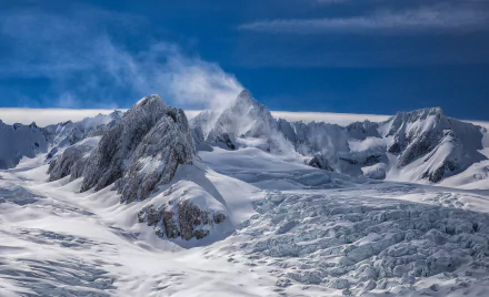 peak snow nature mountain HD Desktop Wallpaper | Background Image