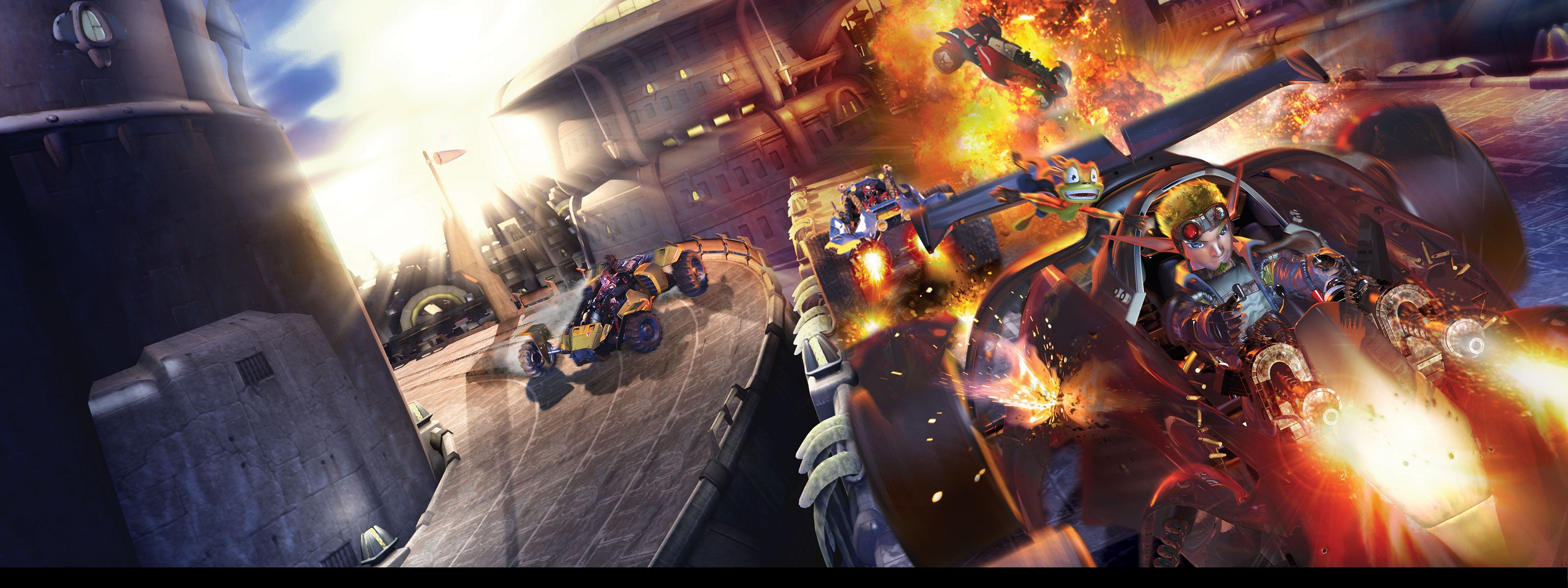 Video Game Jak X: Combat Racing HD Wallpaper | Background Image