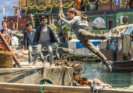 Lara Croft Alicia Vikander movie Tomb Raider (2018) HD Desktop Wallpaper | Background Image