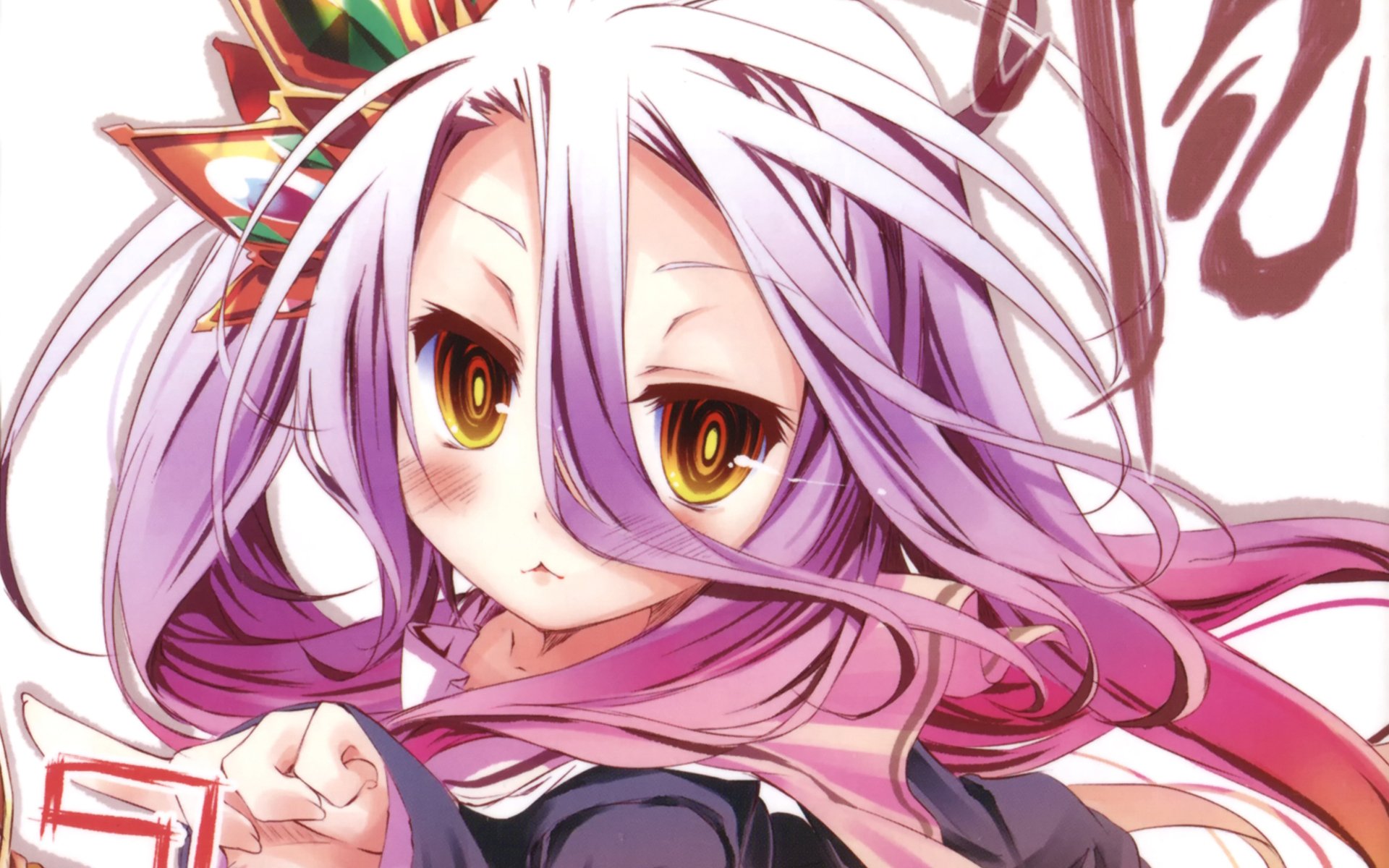 Download Shiro (No Game No Life) Anime No Game No Life HD Wallpaper