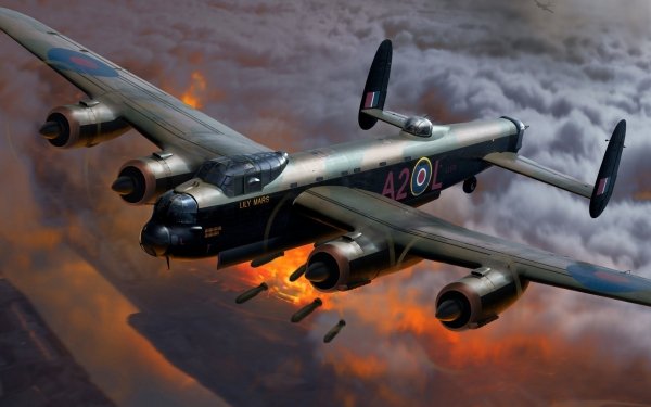 Military Avro Lancaster Bombers Aircraft Warplane Bomber Airplane HD Wallpaper | Background Image