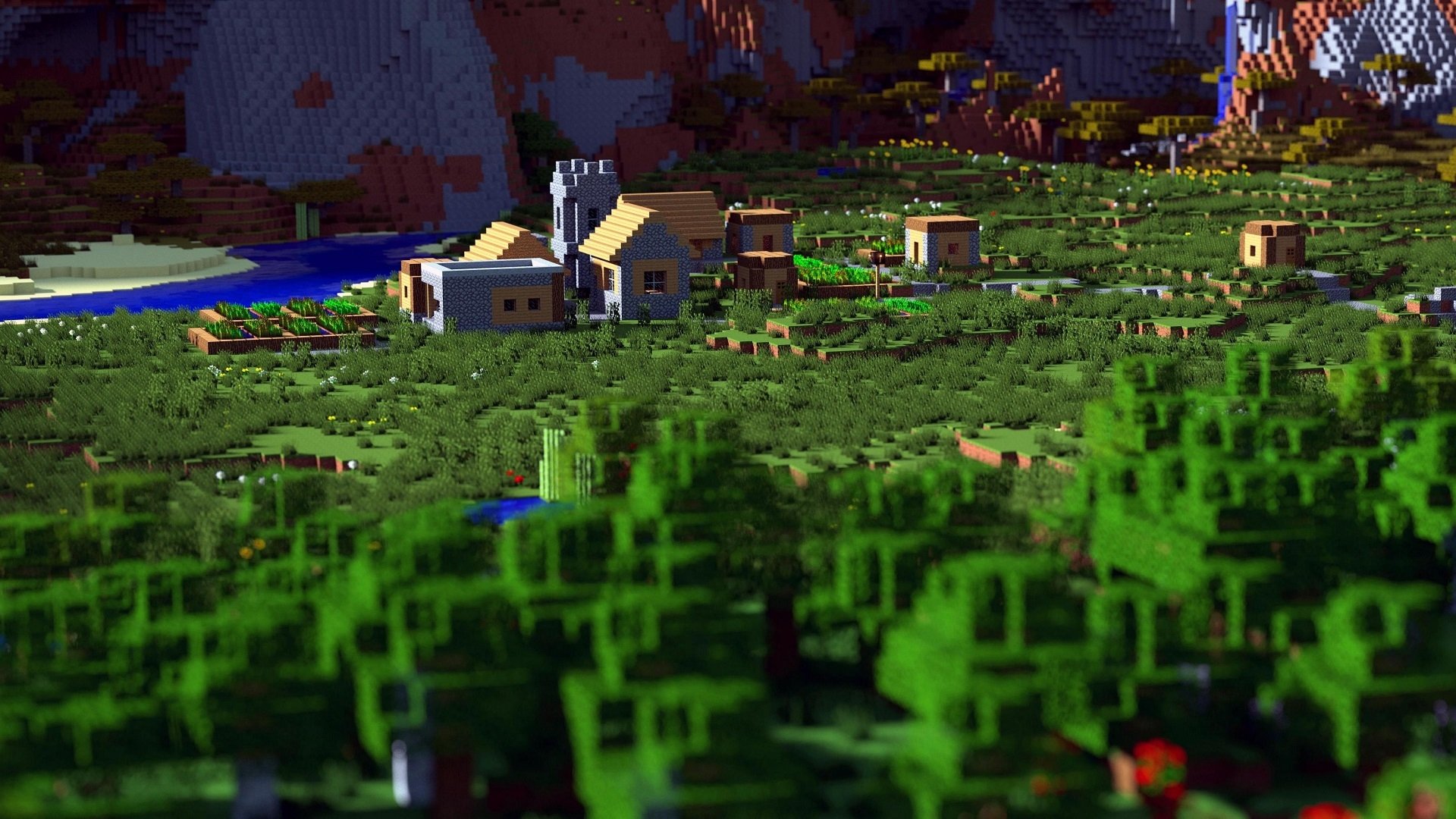 What is the title of this picture ? Minecraft HD Wallpaper | Background Image | 1920x1080 | ID:907794