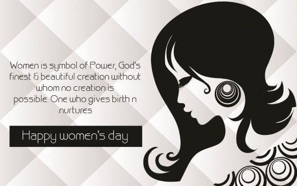 Holiday Women's Day Statement Happy Women's Day HD Wallpaper | Background Image