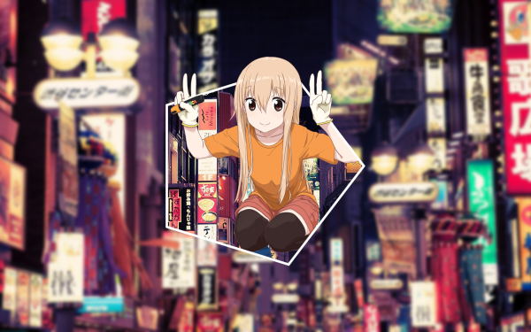 Anime Himouto! Umaru-chan Umaru Doma HD Wallpaper | Background Image