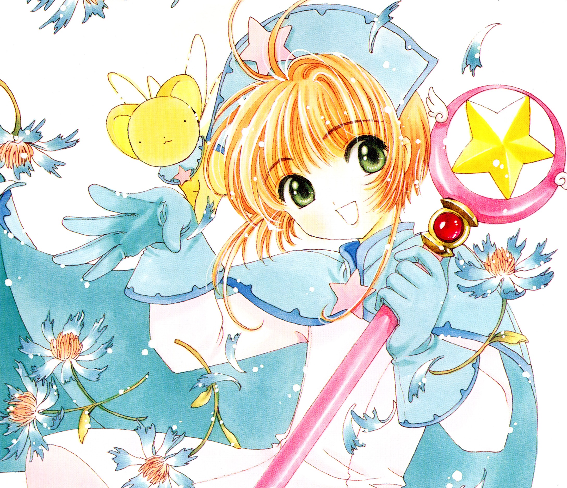 Download Sakura Kinomoto Anime Cardcaptor Sakura HD Wallpaper by clamp