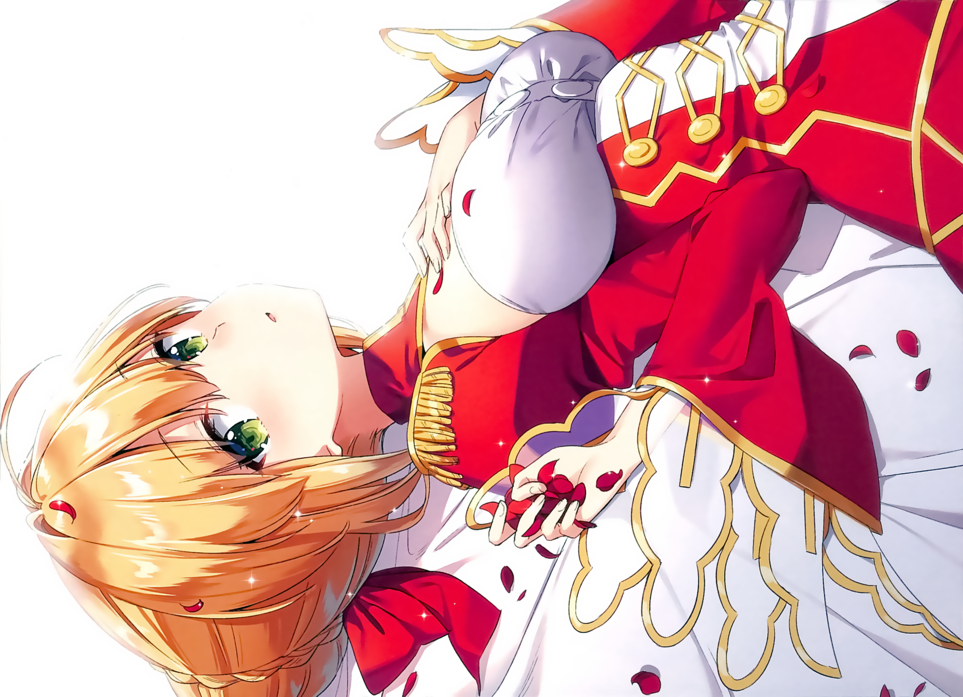Download Saber (Fate Series) Anime Fate/extra HD Wallpaper by Masuishi Kinoto