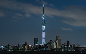 5 Tokyo Skytree Hd Wallpapers Background Images Wallpaper Abyss