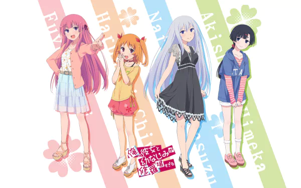 Himeka Akishino Chiwa Harusaki Ai Fuyuumi Masuzu Natsukawa Anime OreShura HD Desktop Wallpaper | Background Image