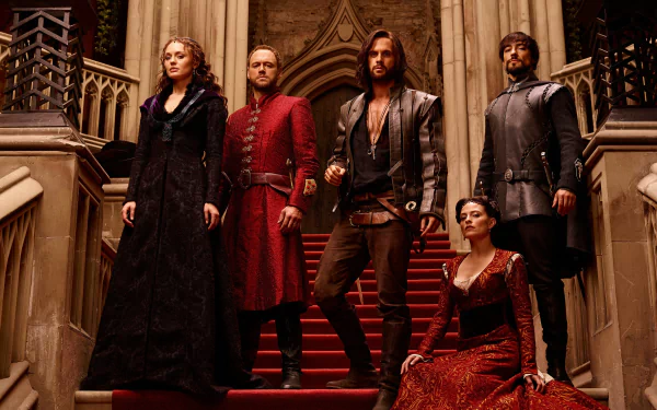 Laura Haddock Lara Pulver TV Show Da Vinci's Demons HD Desktop Wallpaper | Background Image
