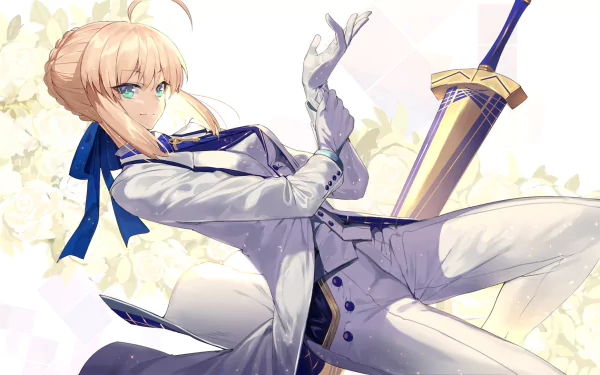 Artoria Pendragon Anime Fate/Grand Order HD Desktop Wallpaper | Background Image