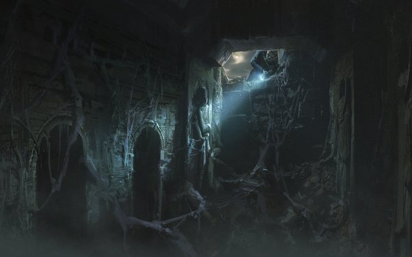 Fantasy Ruin HD Wallpaper | Background Image