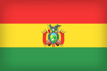  The National Flag of Bolivia by Paul Brennan
