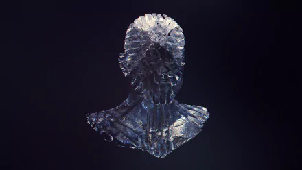 head ice artistic human HD Desktop Wallpaper | Background Image