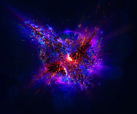 Abstract explosion HD Desktop Wallpaper | Background Image