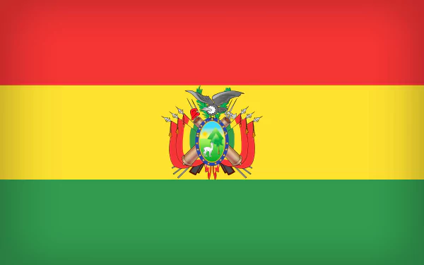  The National Flag of Bolivia by Paul Brennan