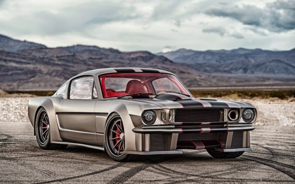 Vehicles Ford Mustang Ford Car Muscle Car Silver Car HD Wallpaper | Background Image