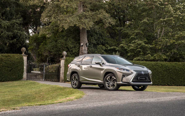 silver car SUV car Lexus vehicle Lexus RX HD Desktop Wallpaper | Background Image