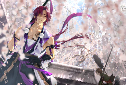Otegine (Touken Ranbu) Anime Touken Ranbu HD Desktop Wallpaper | Background Image