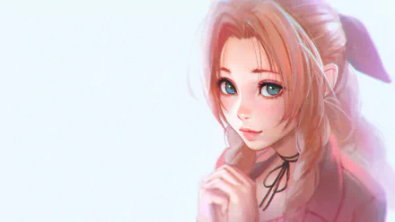  Ilya Kuvshinov's Aerith wallpaper by Ilya Kuvshinov