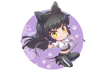 Blake Belladonna Anime RWBY HD Desktop Wallpaper | Background Image