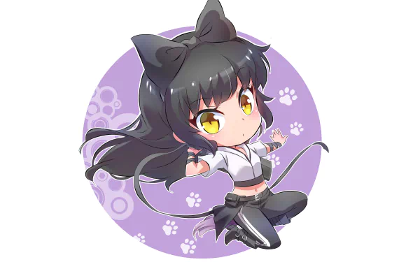 Blake Belladonna Anime RWBY HD Desktop Wallpaper | Background Image