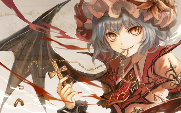 Remilia Scarlet Anime Touhou HD Desktop Wallpaper | Background Image