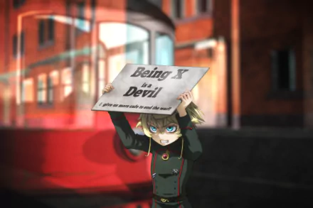 Tanya Degurechaff Anime The Saga of Tanya the Evil HD Desktop Wallpaper | Background Image