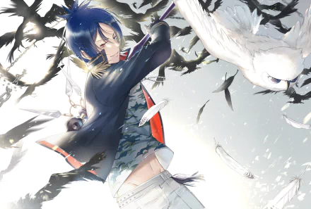 heterochromia Mukuro Rokudo Anime Katekyō Hitman Reborn! HD Desktop Wallpaper | Background Image