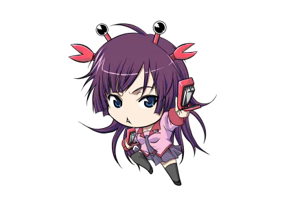 Hitagi Senjōgahara Anime Monogatari (Series) HD Desktop Wallpaper | Background Image