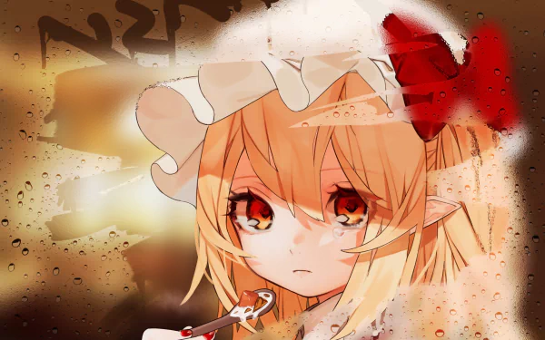 Flandre Scarlet Anime Touhou HD Desktop Wallpaper | Background Image