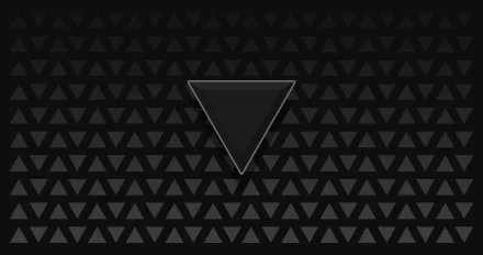 HD desktop wallpaper featuring an abstract design with a central dark triangle on a pattern of smaller, lighter triangles.