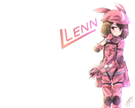 Karen Kohiruimaki LLENN (Sword Art Online) Anime Sword Art Online Alternative: Gun Gale Online HD Desktop Wallpaper | Background Image