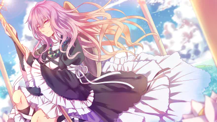 Byakuren Hijiri Anime Touhou HD Desktop Wallpaper | Background Image