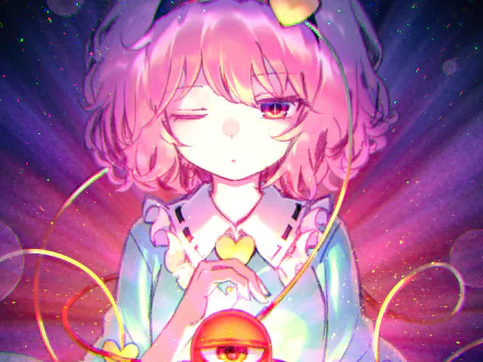 Satori Komeiji Anime Touhou HD Desktop Wallpaper | Background Image