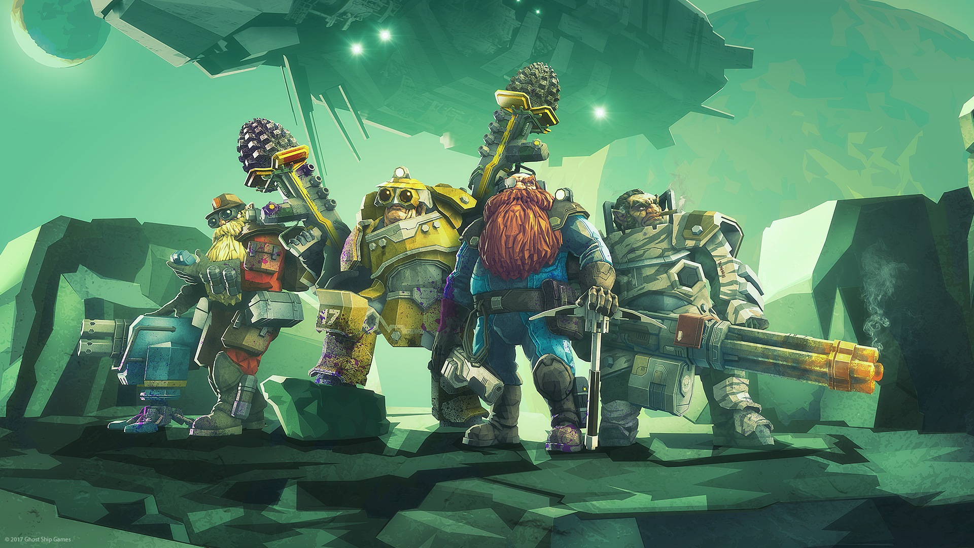 10+ Deep Rock Galactic HD Wallpapers | Background Images