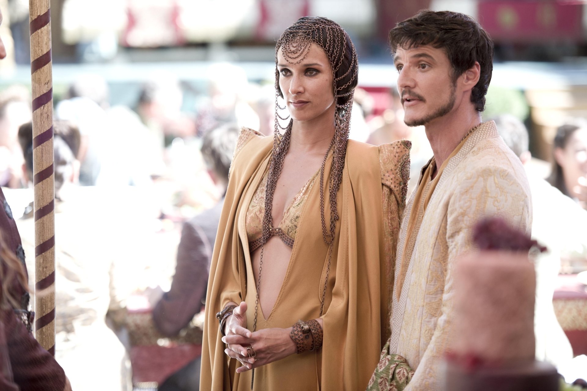 Download Pedro Pascal Oberyn Martell Ellaria Sand Indira Varma TV Show Game Of Thrones HD Wallpaper