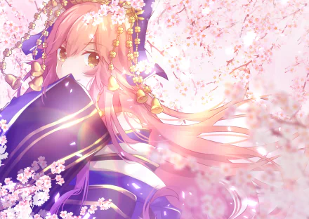 Tamamo no Mae (Fate/Grand Order) Caster (Fate/Extra) Anime Fate/Grand Order HD Desktop Wallpaper | Background Image