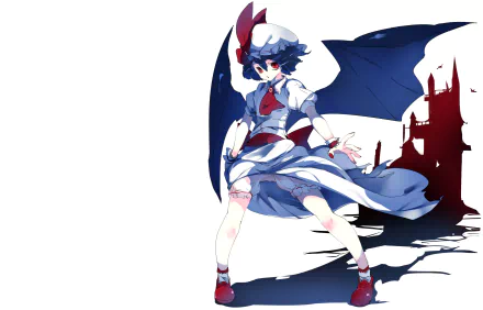 Remilia Scarlet Anime Touhou HD Desktop Wallpaper | Background Image