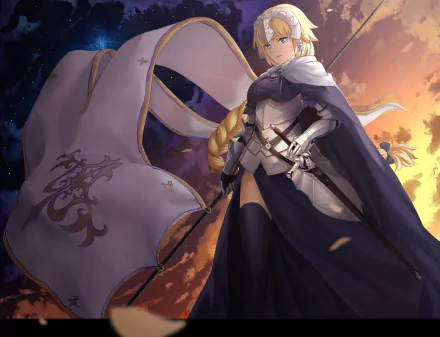 Ruler (Fate/Grand Order) Jeanne d'Arc (Fate Series) Anime Fate/Grand Order HD Desktop Wallpaper | Background Image