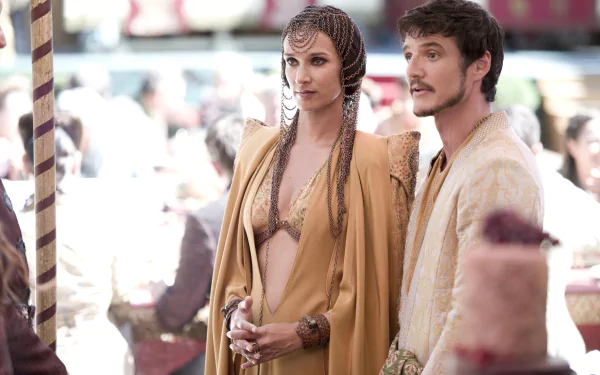 Pedro Pascal Oberyn Martell Ellaria Sand Indira Varma TV Show Game Of Thrones HD Desktop Wallpaper | Background Image
