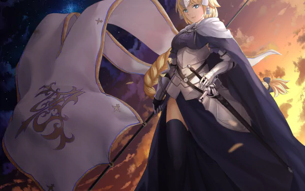 Ruler (Fate/Grand Order) Jeanne d'Arc (Fate Series) Anime Fate/Grand Order HD Desktop Wallpaper | Background Image