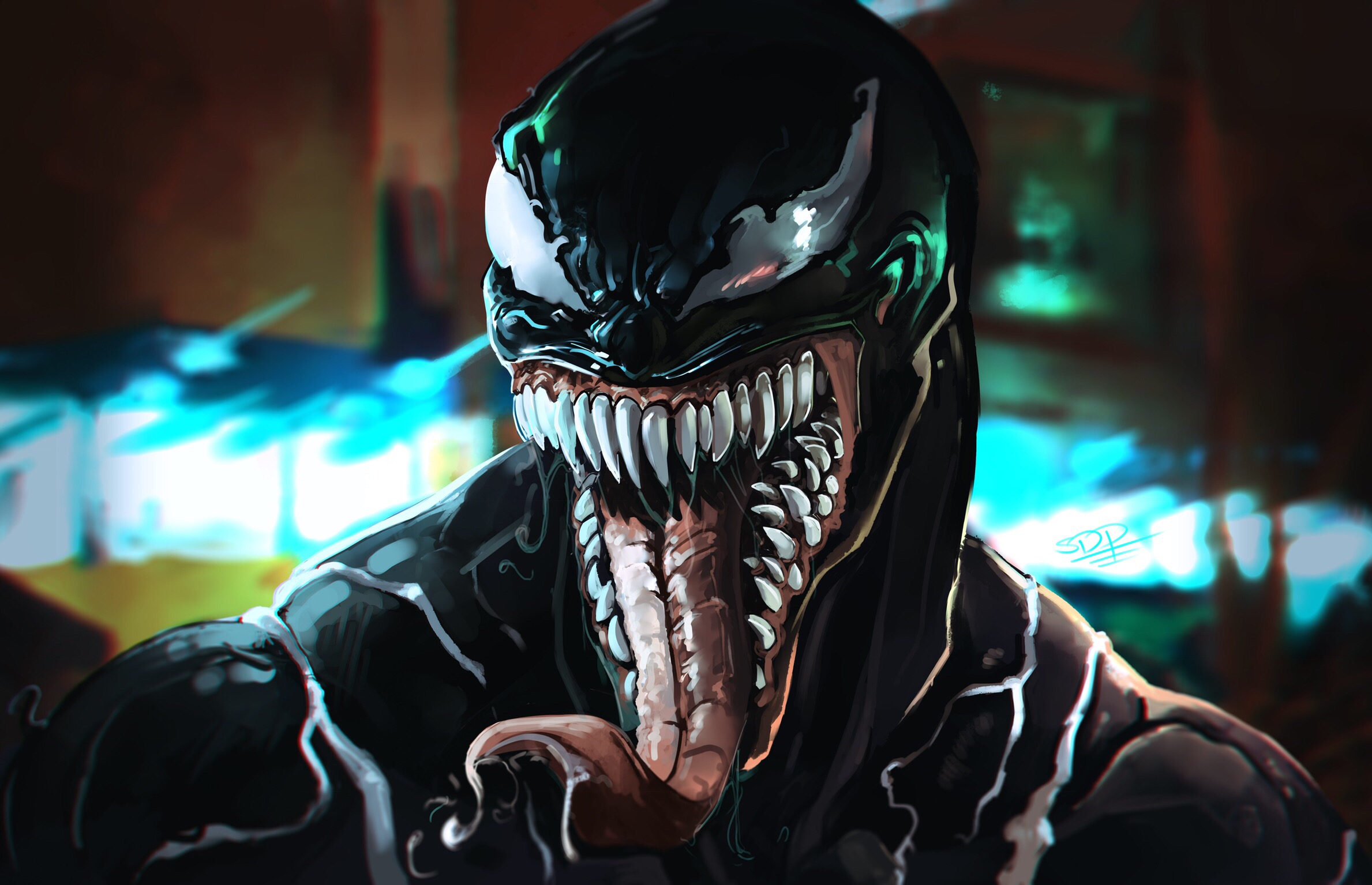 Venom HD Wallpaper | Background Image | 2378x1535 | ID:917200 ...