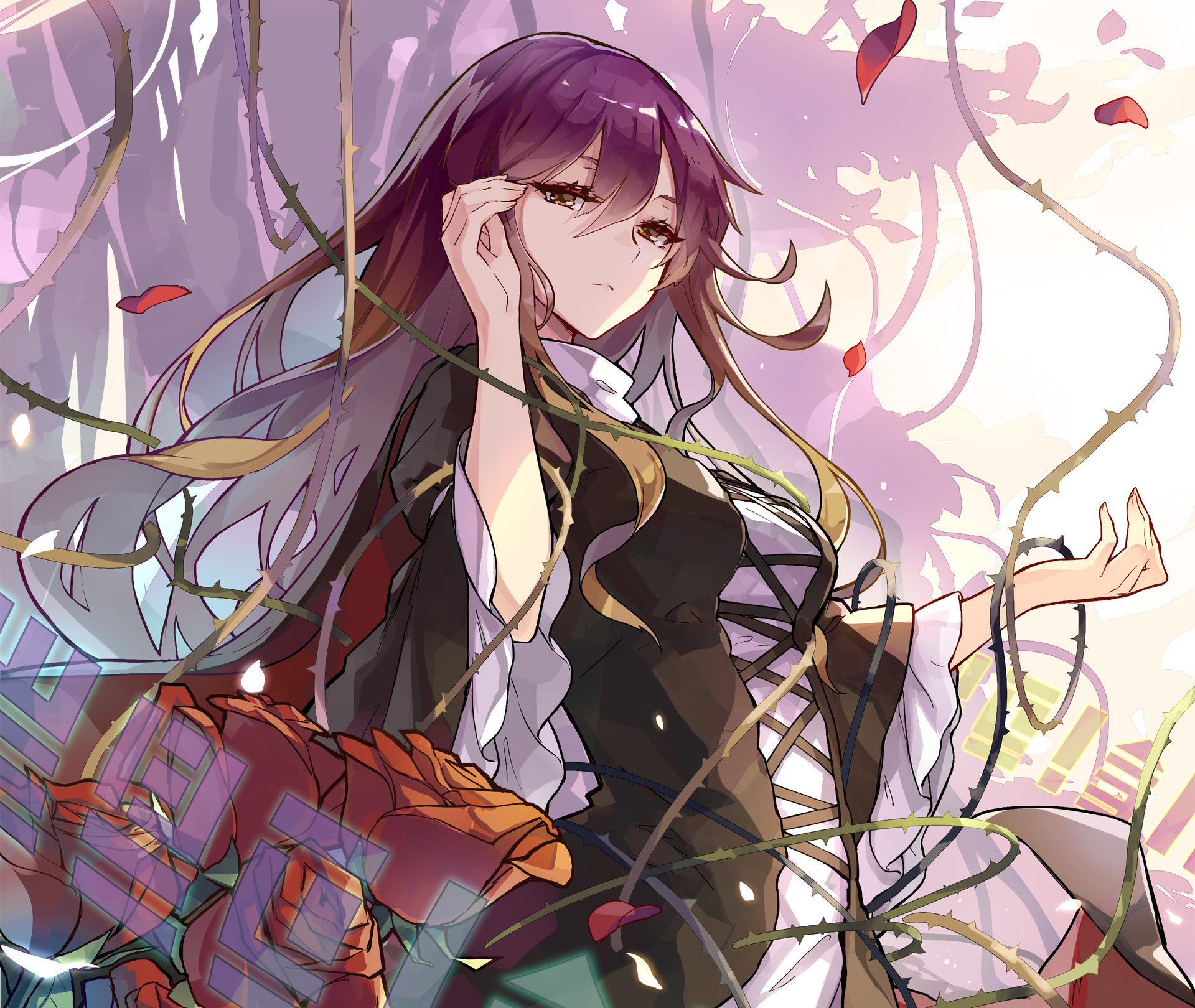 Download Byakuren Hijiri Anime Touhou HD Wallpaper by 薩摩シャモ