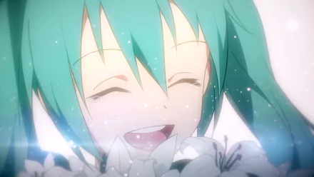 Hatsune Miku Anime Vocaloid HD Desktop Wallpaper | Background Image