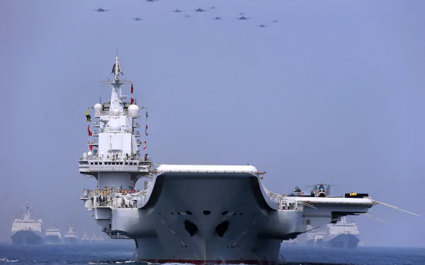 warship aircraft carrier military Chinese aircraft carrier Liaoning HD Desktop Wallpaper | Background Image