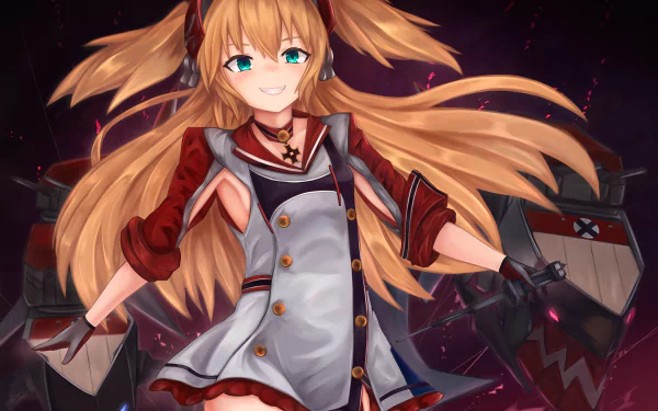 Admiral Hipper (Azur Lane) Anime Azur Lane HD Desktop Wallpaper | Background Image