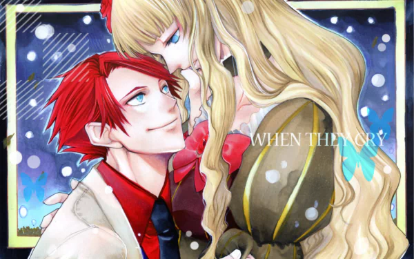 Battler Ushiromiya Beatrice (Umineko no Naku Koro ni) Anime Umineko: When They Cry HD Desktop Wallpaper | Background Image