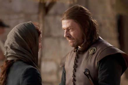 Michelle Fairley Sean Bean Catelyn Stark Eddard Stark TV Show Game Of Thrones HD Desktop Wallpaper | Background Image